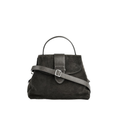 abro Handtasche Suede in Grau 1