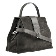 abro Handtasche Suede in Grau 2
