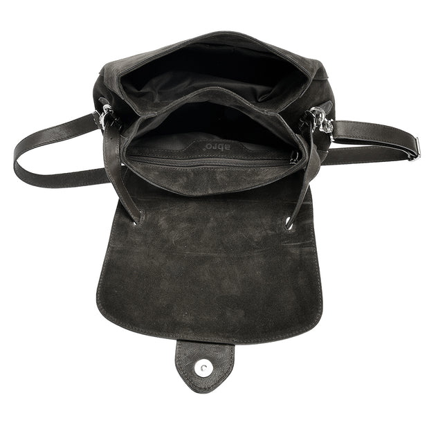 abro Handtasche Suede in Grau 4
