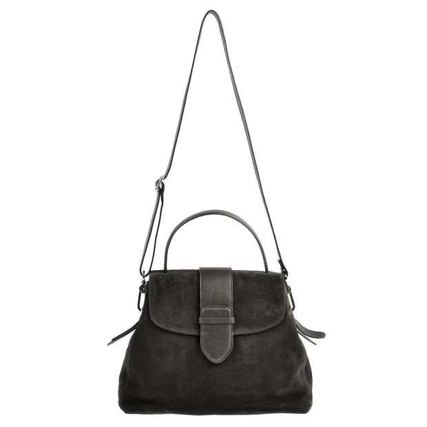 abro Handtasche Suede in Grau 6