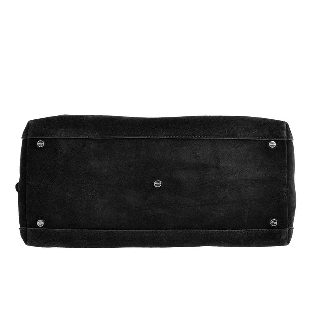 abro Handtasche Suede in Schwarz 9