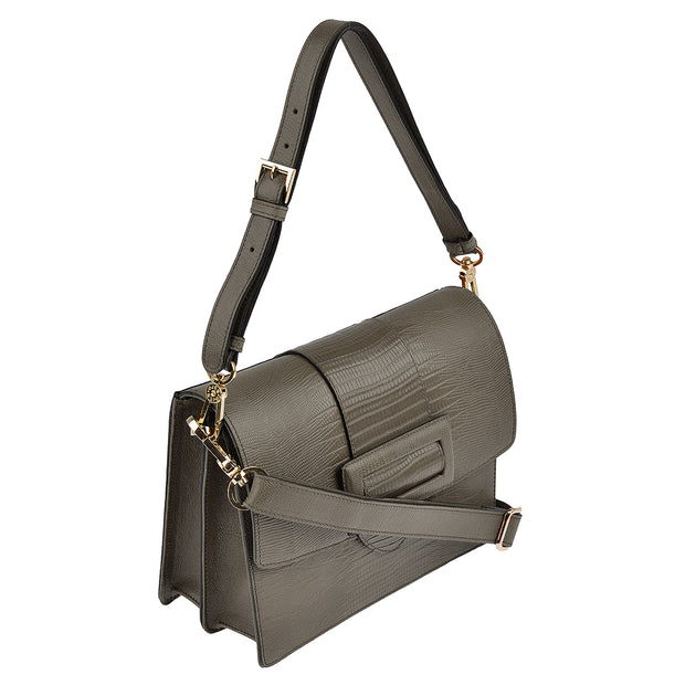 abro Umhängetasche Laos in Khaki 2