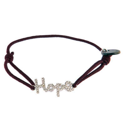 lua accessories Armband Hope in Bordeaux 1