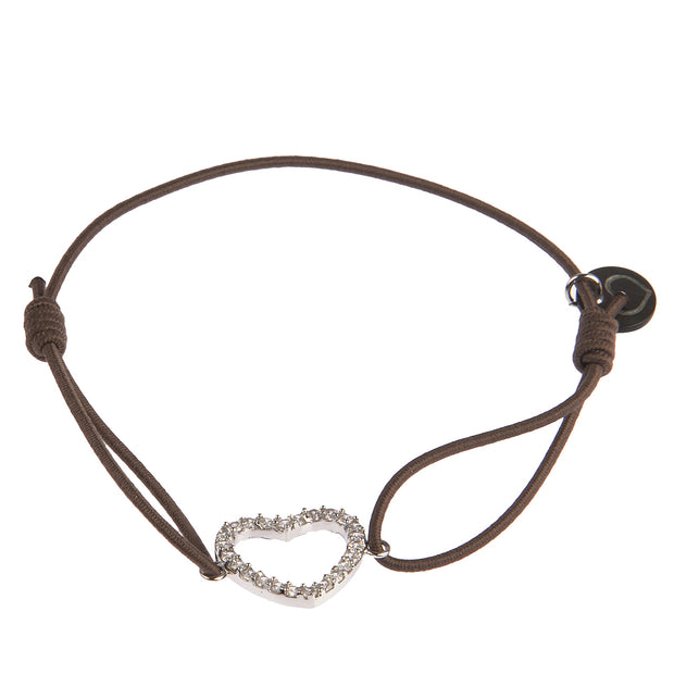 lua accessories Armband Heart in Taupe 1